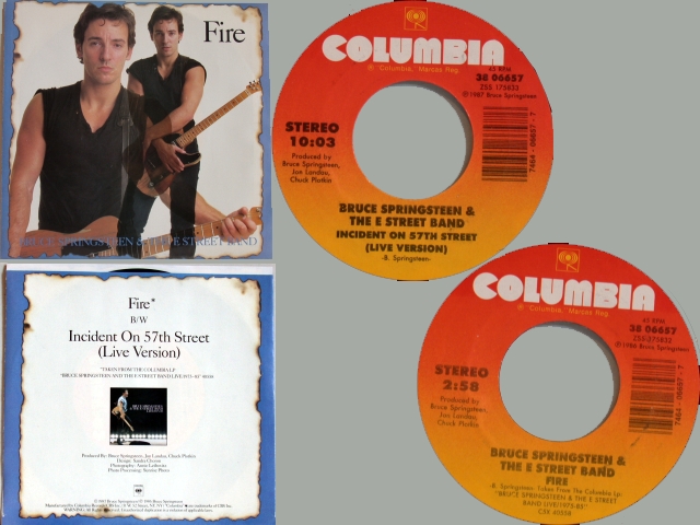 Bruce Springsteen - FIRE / INCIDENT ON 57TH STREET